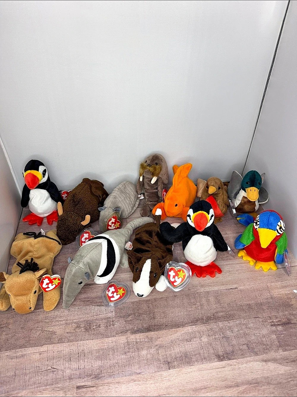 Ty Beanie Babies Assorted Lot Plush Lot - 12